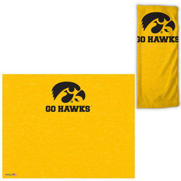 Wholesale-Iowa Hawkeyes HEATHERED Fan Wraps