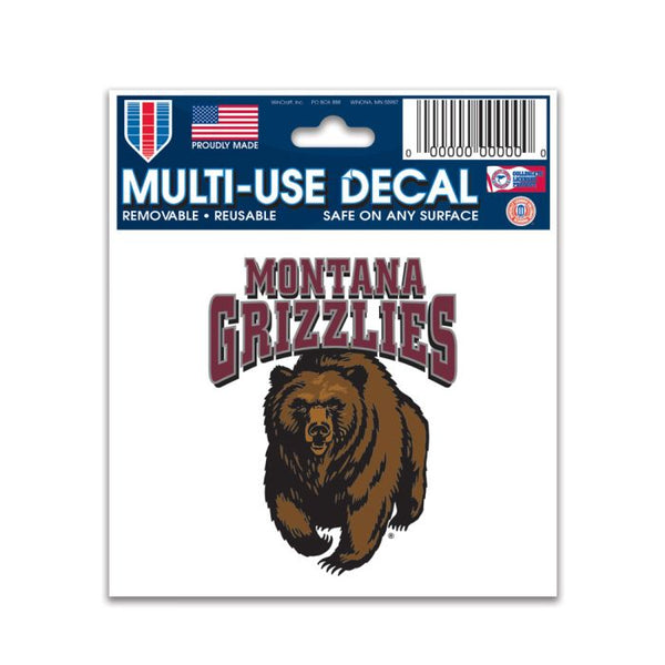 Wholesale-Montana Grizzlies Multi-Use Decal 3" x 4"