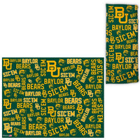 Wholesale-Baylor Bears Scatter Print Fan Wraps