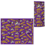 Wholesale-East Carolina Pirates Scatter Print Fan Wraps