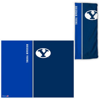 Wholesale-Brigham Young Cougars Vertical Split Fan Wraps