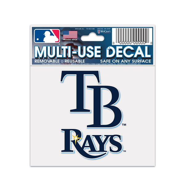 Tampa Bay Rays Multi-Use Decal 3" x 4"