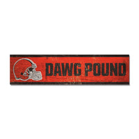 Cleveland Browns Wooden Magnet 1.5" X 6"