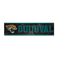 Jacksonville Jaguars Wooden Magnet 1.5" X 6"