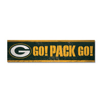 Green Bay Packers Wooden Magnet 1.5" X 6"