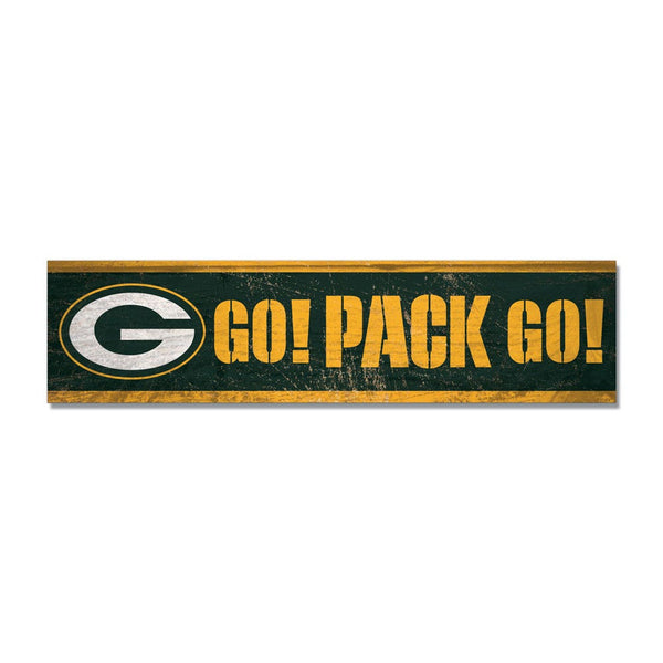 Green Bay Packers Wooden Magnet 1.5" X 6"