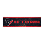 Houston Texans SLOGAN Wooden Magnet 1.5" X 6"