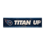 Tennessee Titans Wooden Magnet 1.5" X 6"