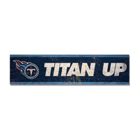 Tennessee Titans Wooden Magnet 1.5" X 6"