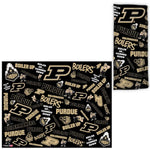 Wholesale-Purdue Boilermakers Scatter Print Fan Wraps