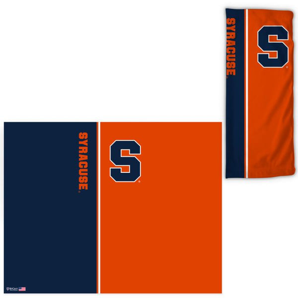 Wholesale-Syracuse Orange Vertical Split Fan Wraps