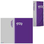 Wholesale-TCU Horned Frogs Vertical Split Fan Wraps