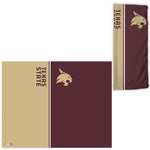 Wholesale-Texas State Bobcats Vertical Split Fan Wraps