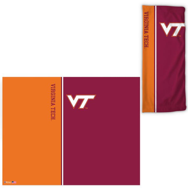 Wholesale-Virginia Tech Hokies Vertical Split Fan Wraps