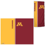 Wholesale-Minnesota Golden Gophers Vertical Split Fan Wraps