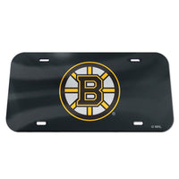 Boston Bruins Specialty Acrylic License Plate