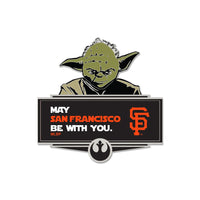 San Francisco Giants / Star Wars YODA Collector Pin Jewelry Card