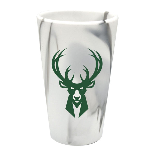 Milwaukee Bucks 16 oz Silicone Pint Glass