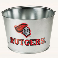 Wholesale-Rutgers Scarlet Knights Galvanized Pail 17 Quart