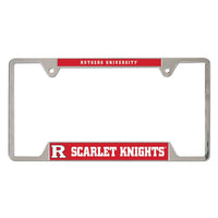 Wholesale-Rutgers Scarlet Knights Metal License Plate Frame