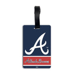 Atlanta Braves PVC Bag Tag