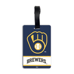 Milwaukee Brewers PVC Bag Tag