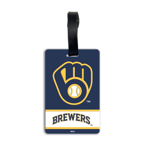 Milwaukee Brewers PVC Bag Tag
