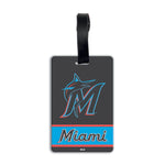 Miami Marlins PVC Bag Tag