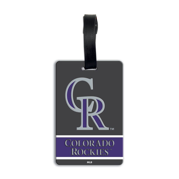 Colorado Rockies PVC Bag Tag