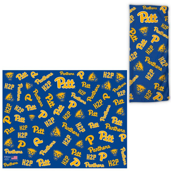 Wholesale-Pittsburgh Panthers Scatter Print Fan Wraps