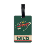 Minnesota Wild PVC Bag Tag