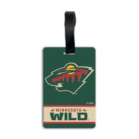 Minnesota Wild PVC Bag Tag