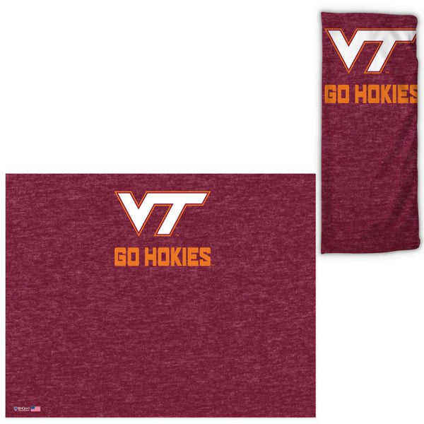 Wholesale-Virginia Tech Hokies heathered Fan Wraps