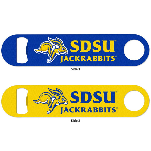 South Dakota State Jackrabbits Metal Bottle Opener 2 Sided