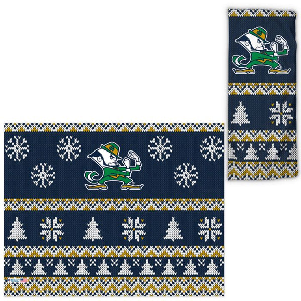 Wholesale-Notre Dame Fighting Irish / Ugly Sweater Ugly Sweater Fan Wraps