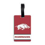 Arkansas Razorbacks PVC Bag Tag