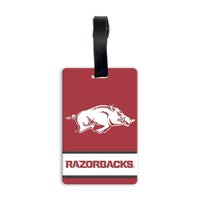 Arkansas Razorbacks PVC Bag Tag