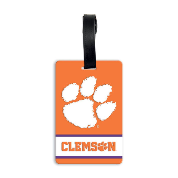 Clemson Tigers PVC Bag Tag