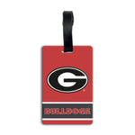 Georgia Bulldogs PVC Bag Tag