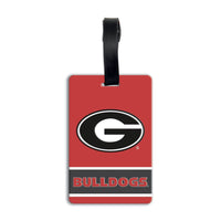 Georgia Bulldogs PVC Bag Tag