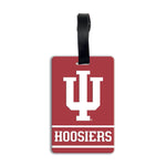 Indiana Hoosiers PVC Bag Tag