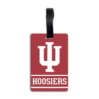 Indiana Hoosiers PVC Bag Tag