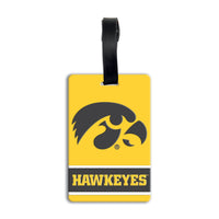 Iowa Hawkeyes PVC Bag Tag