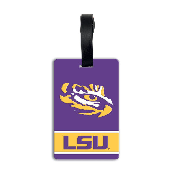 LSU Tigers PVC Bag Tag