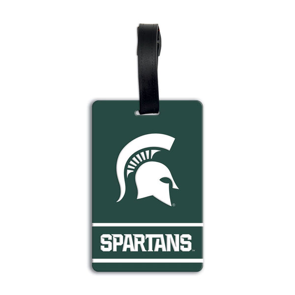 Michigan State Spartans PVC Bag Tag