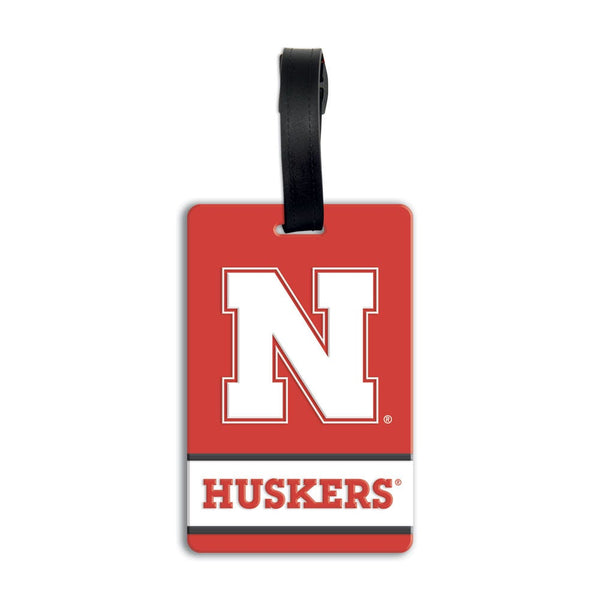 Nebraska Cornhuskers PVC Bag Tag