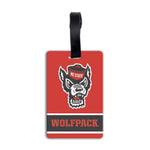 NC State Wolfpack PVC Bag Tag