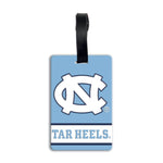 North Carolina Tar Heels PVC Bag Tag
