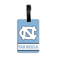 North Carolina Tar Heels PVC Bag Tag