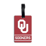 Oklahoma Sooners PVC Bag Tag